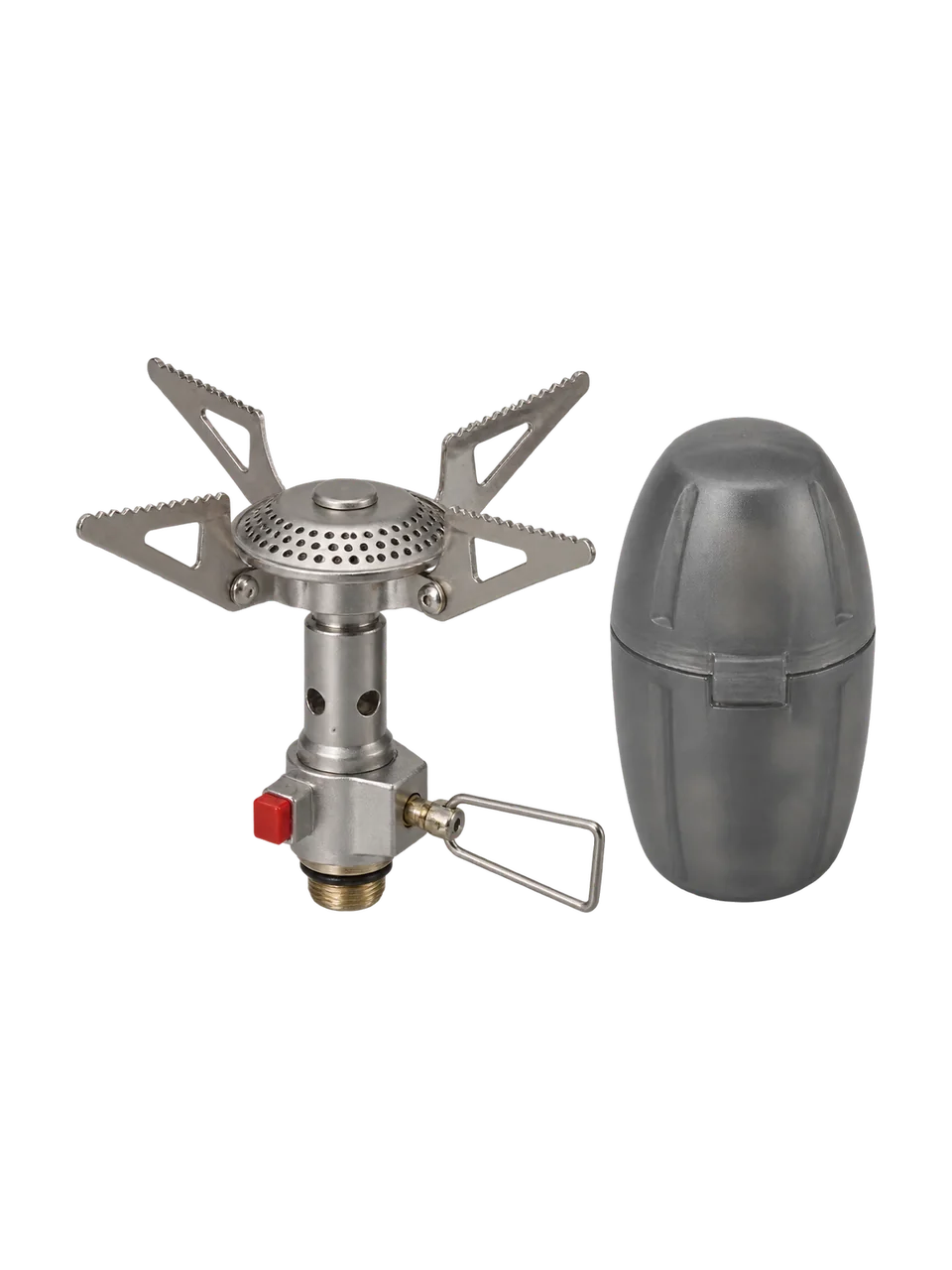 Peat & Pine Hazel Canister Stove in Silver