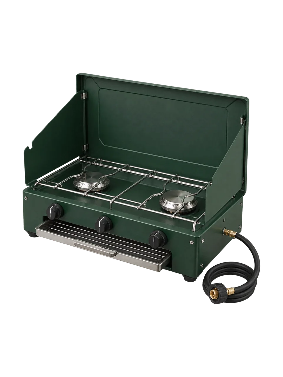 Hale Steading 2 Double Burner Stove in Holloway