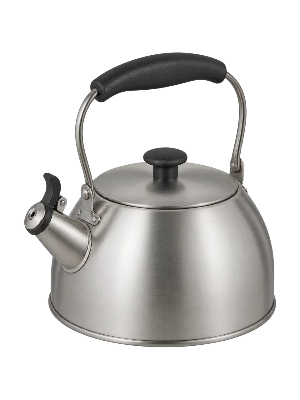 Peat & Pine Larch 1.5L Stainless Camp Kettle in Brushed Steel