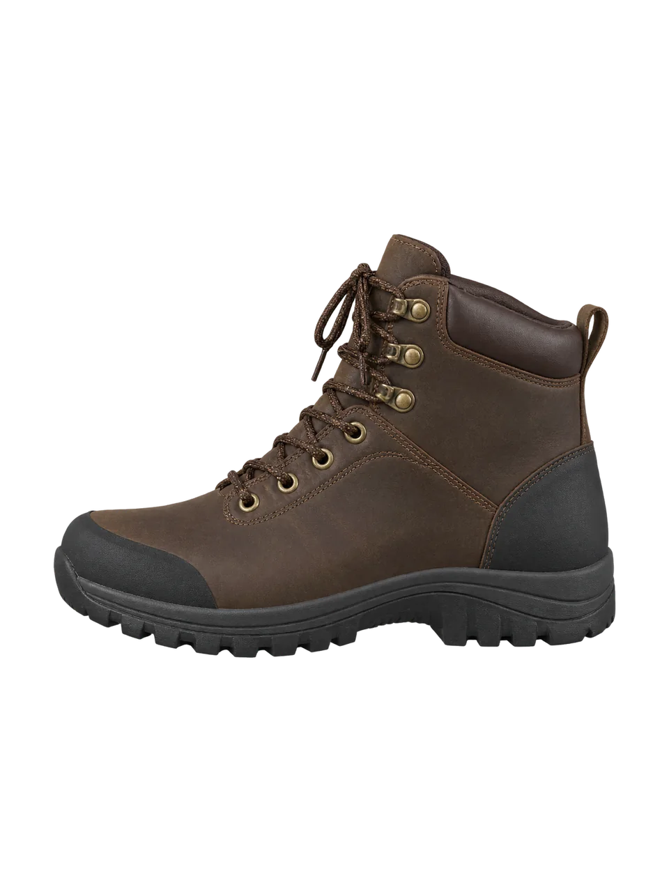 Hale Women's Brae Leather Walking Boot in Peat
