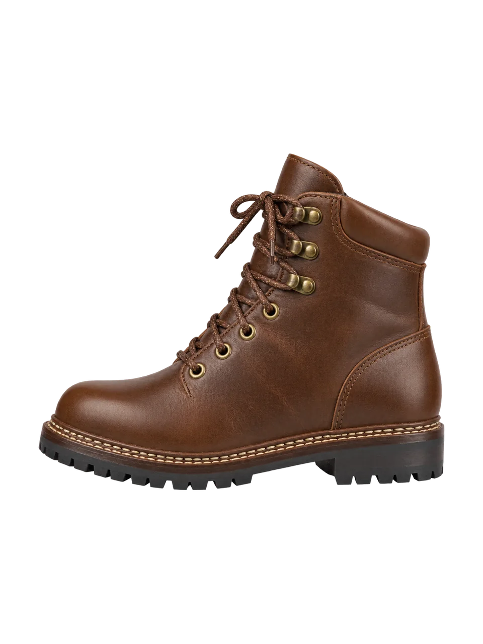 Wayfell Women's Coledale Welted Leather Walking Boot in Tobacco