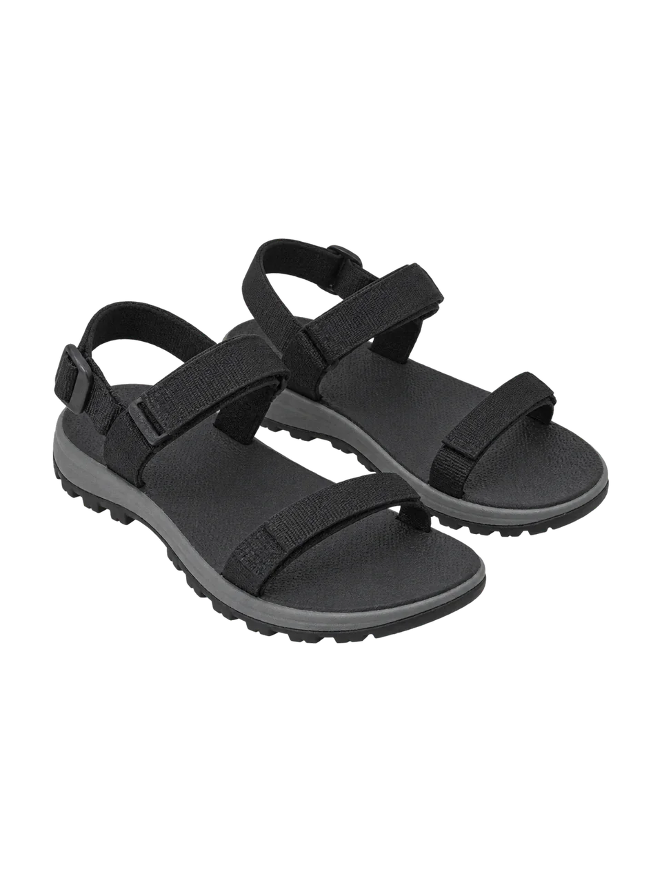 Scree Line Women's Tuff Trail Sandal in Black