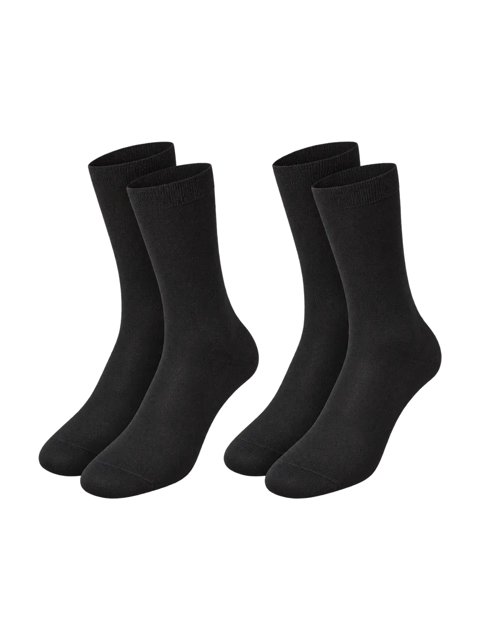 Heddle Sock Co Shuttle Merino Liner Sock Twin Pack in Black