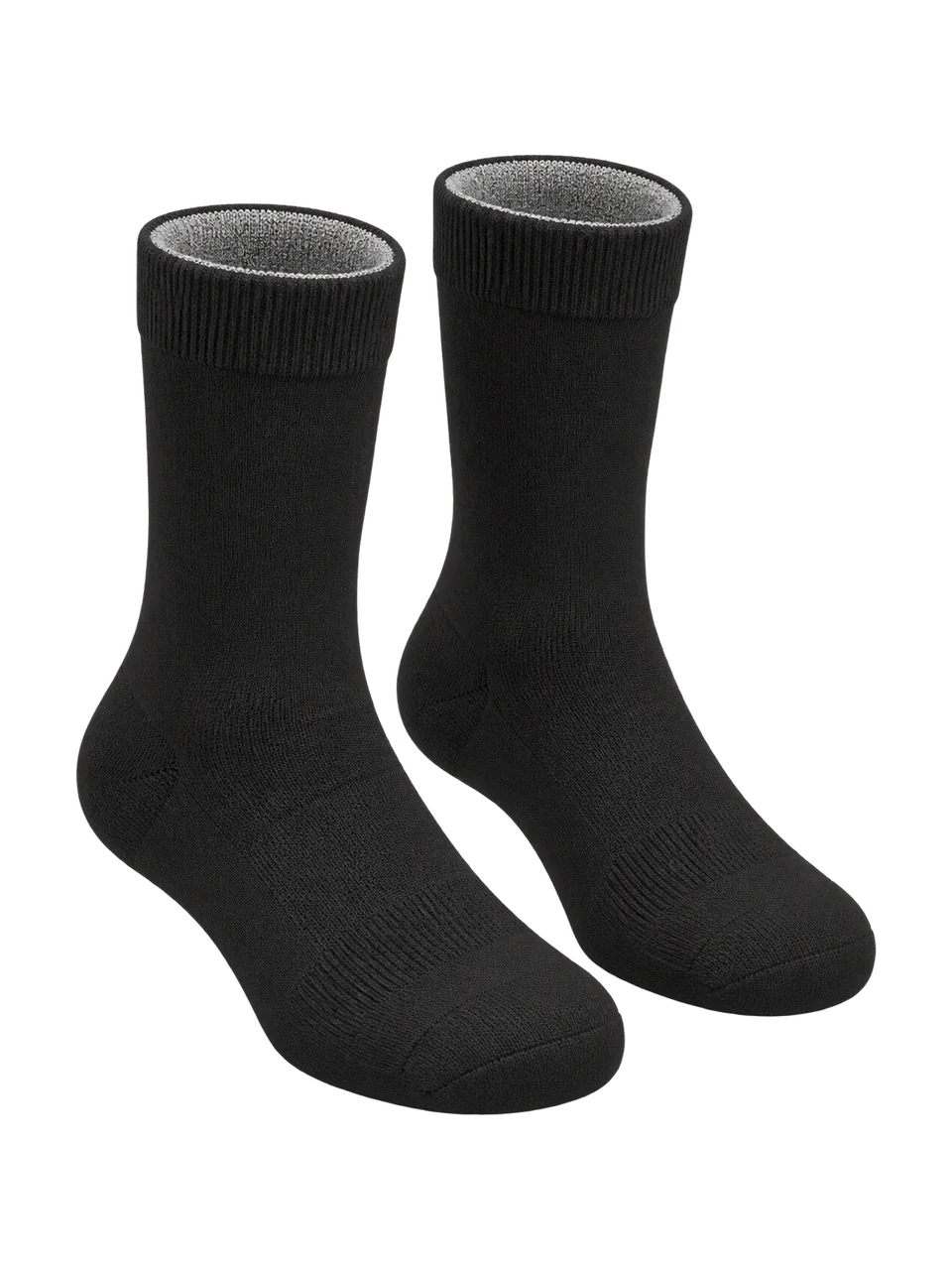 Heddle Sock Co Selvedge Waterproof Walking Sock in Black