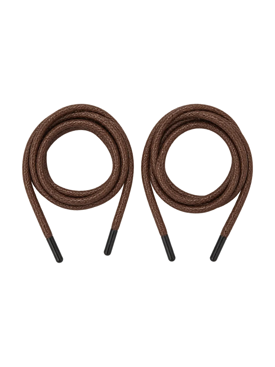 Wayfell Waxed Round Boot Laces in Brown