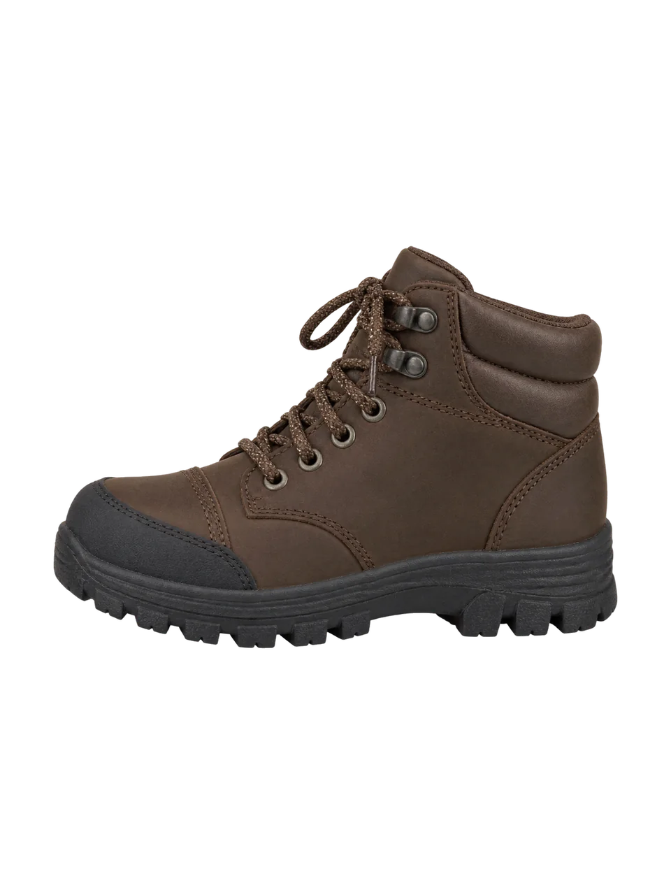 Hale Kids' Nook Leather Walking Boots in Peat