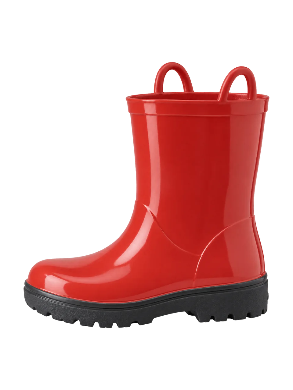Tystie Kids' Peerie Wellies in Red