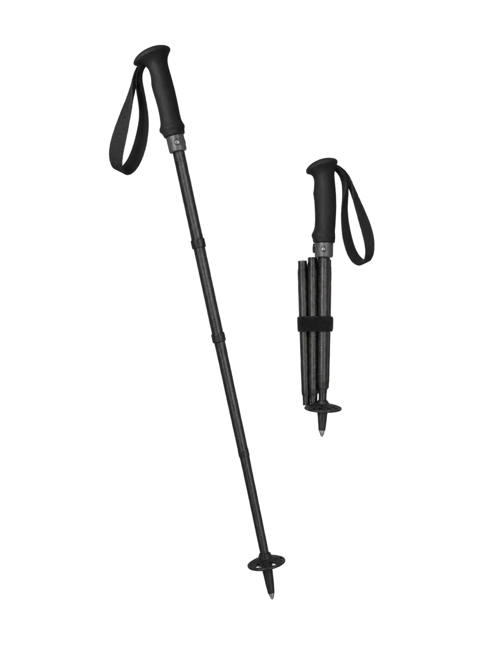 Swift Siskin Carbon Folding Poles in Soot