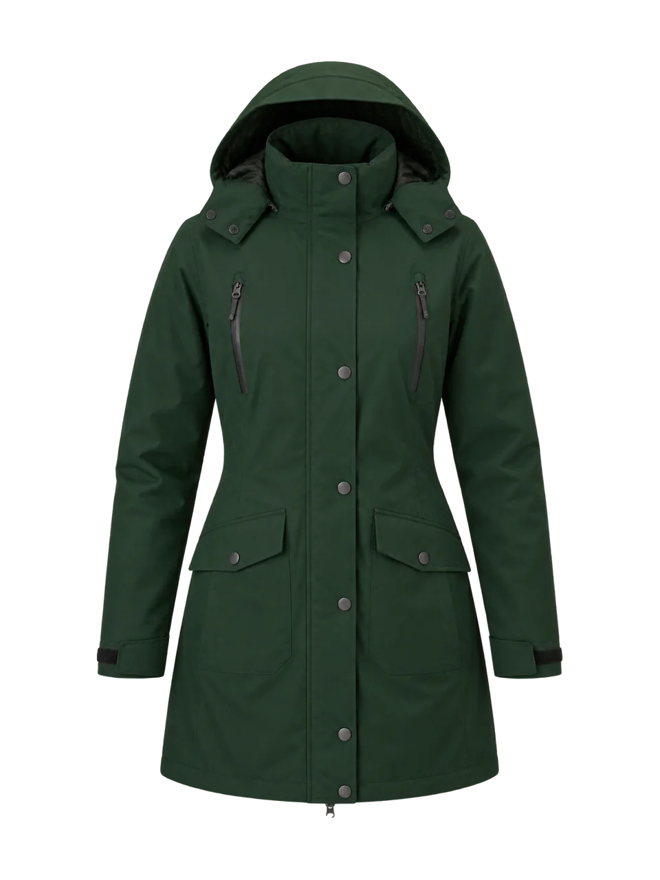 Hale Women's Garth 2L Long Waterproof Jacket in Holloway