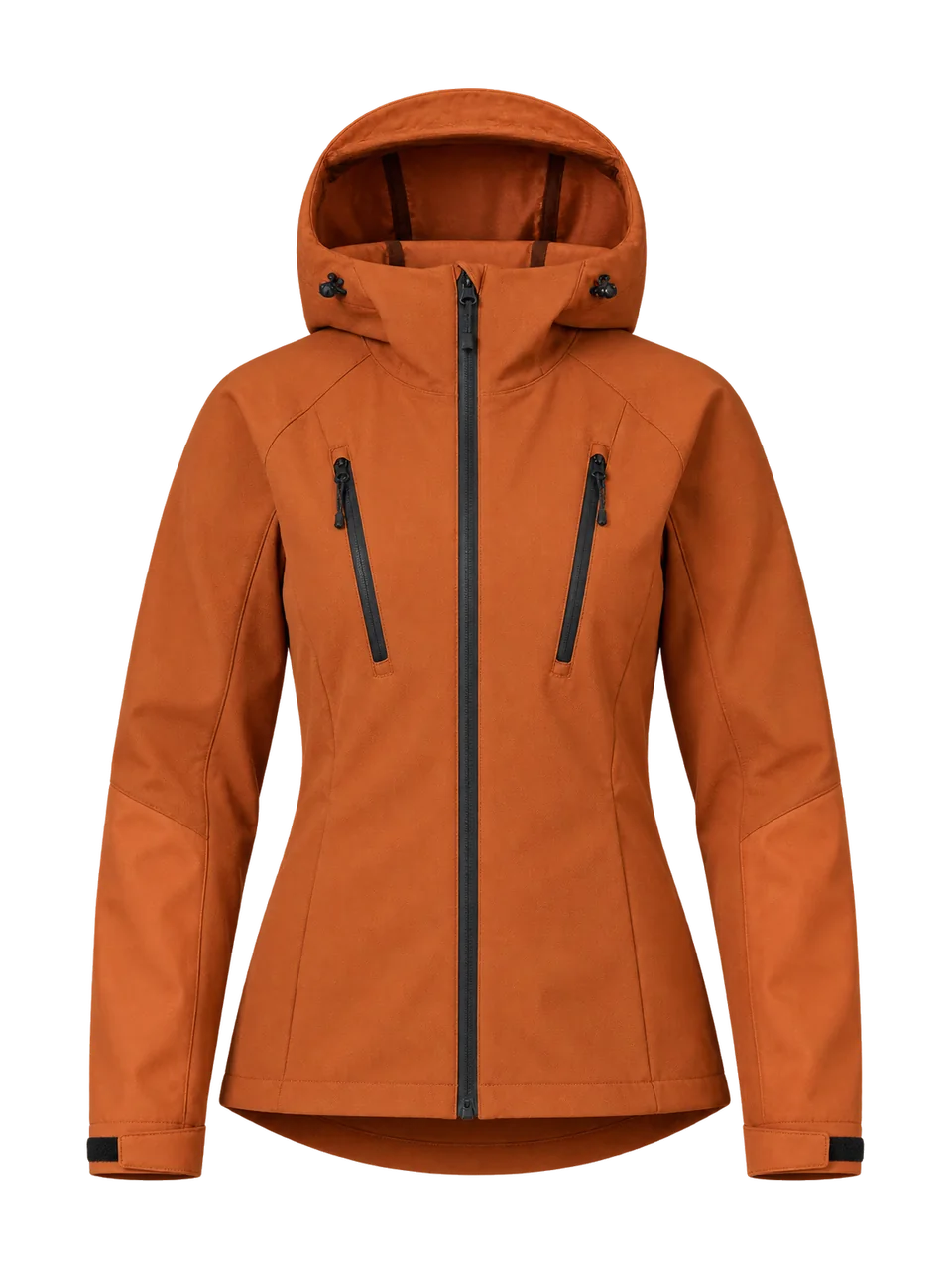 Cairnhope Women's Haar Softshell Jacket in Burnt Orange