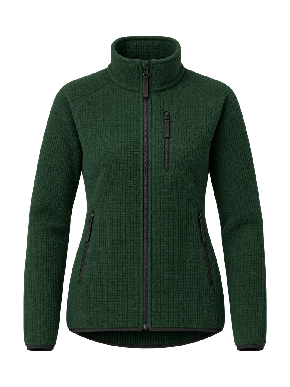 Hale Women's Heaf Grid Fleece Jacket in Holloway