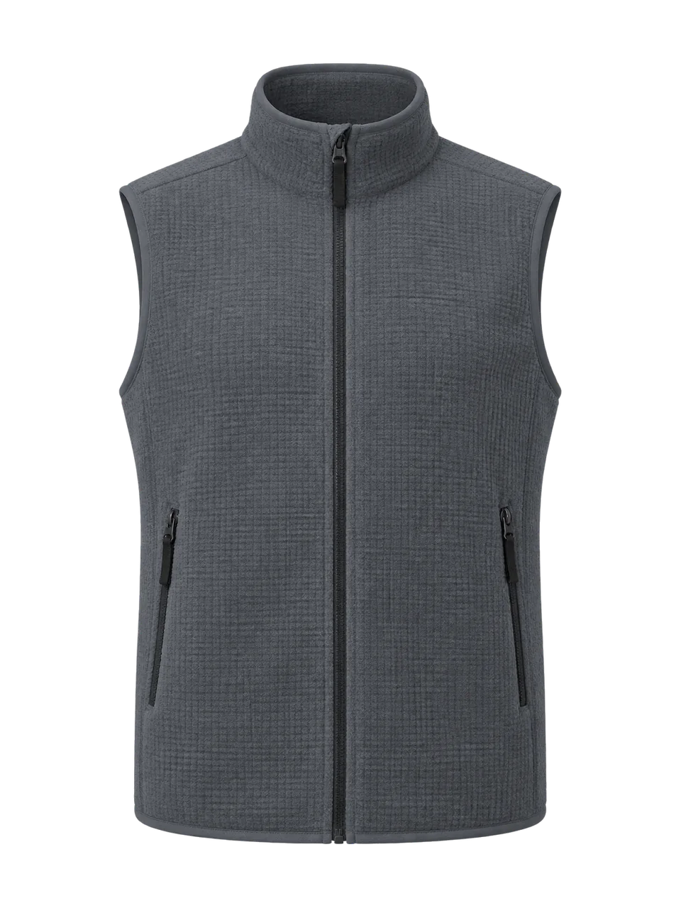 Hale Men's Sneck Fleece Gilet in Slate