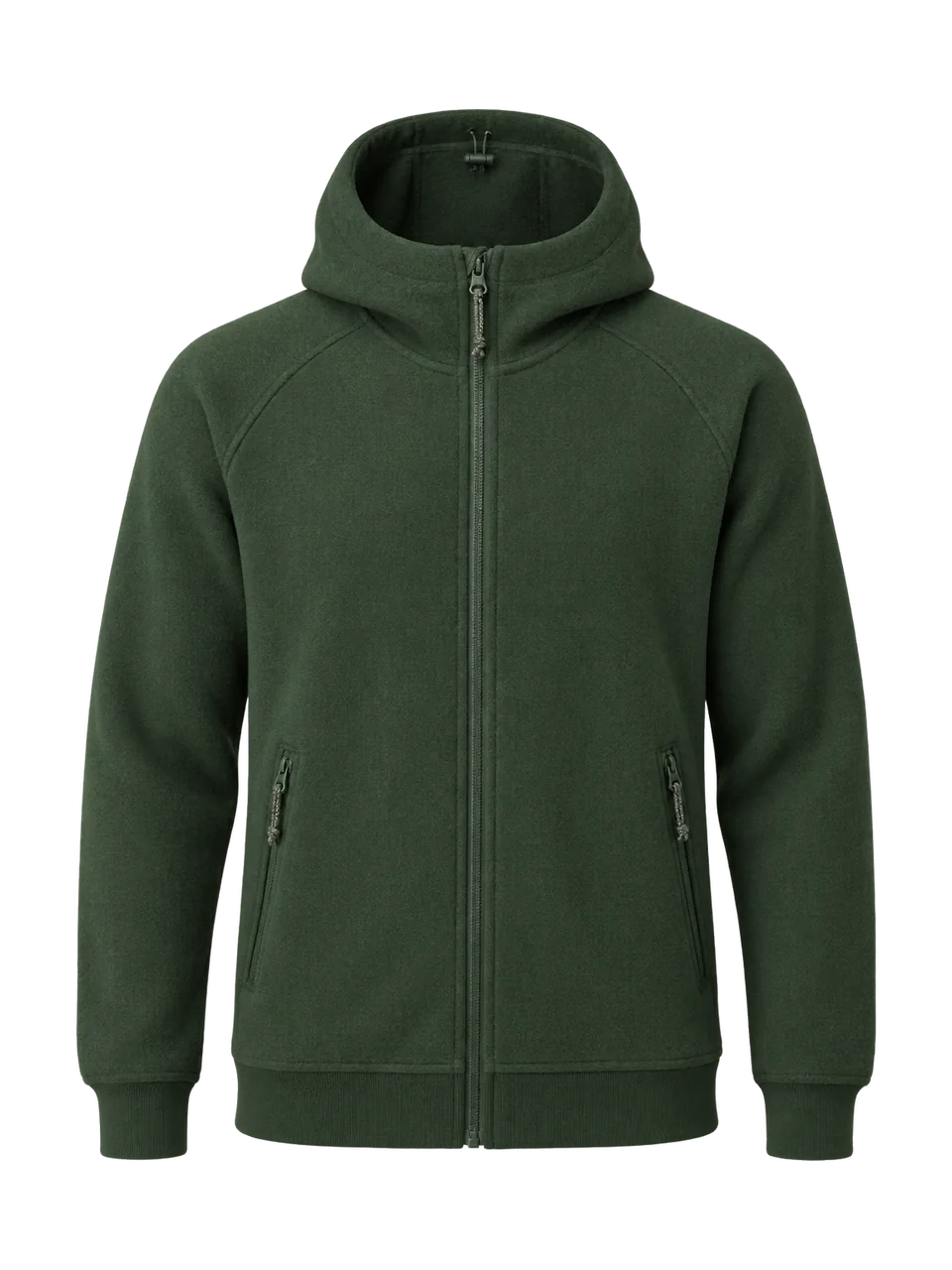Greywether Men's Henge 280 Merino Fleece Hoody in Forest Green