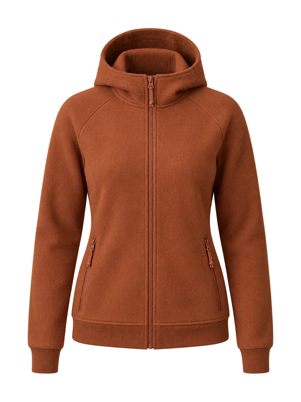 Greywether Women's Henge 280 Merino Fleece Hoody in Rust