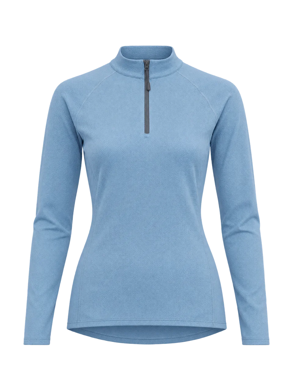 Swift Women's Pipit 125 Zip Neck Base Layer in Sky