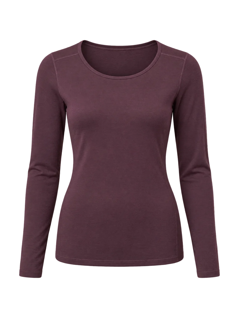 Greywether Women's Sarsen 200 Merino Crew in Plum