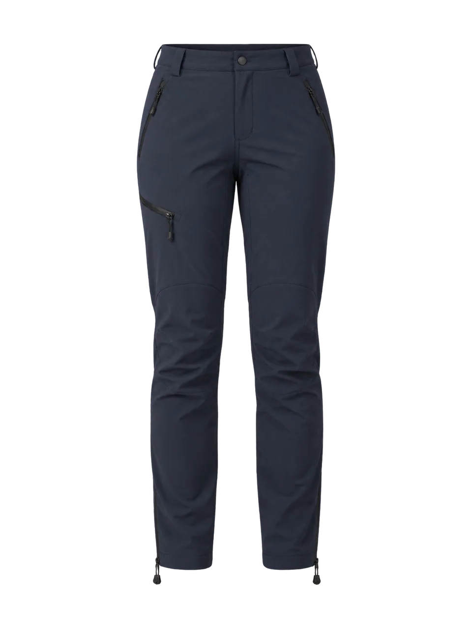 Rakefoot Women's Trod Stretch Trousers in Dark Navy